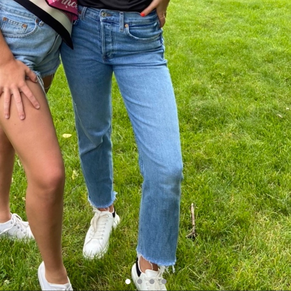 REDONE Straight Leg Jeans